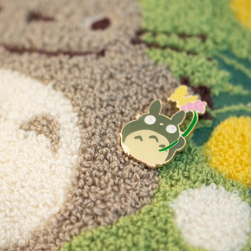 となりのトトロ ピンズ（トトロ花 / T-19/5852） | すすのこ商店