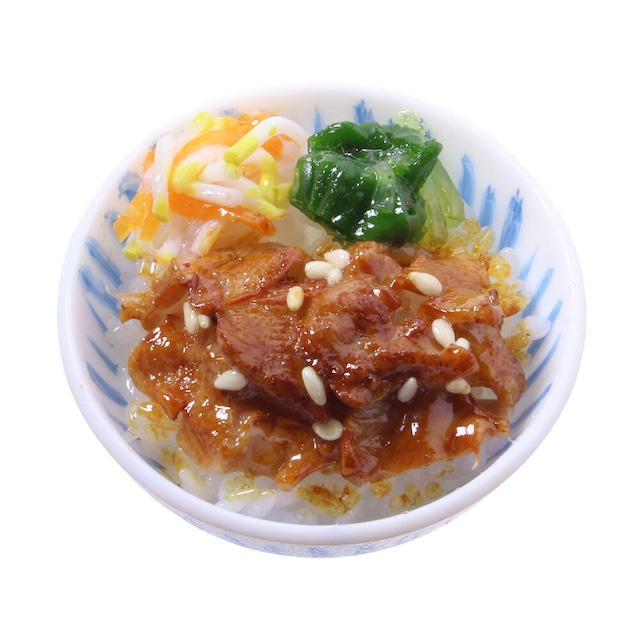 [0629]食品サンプル屋さんのマグネット（カルビ丼）【メール便不可】