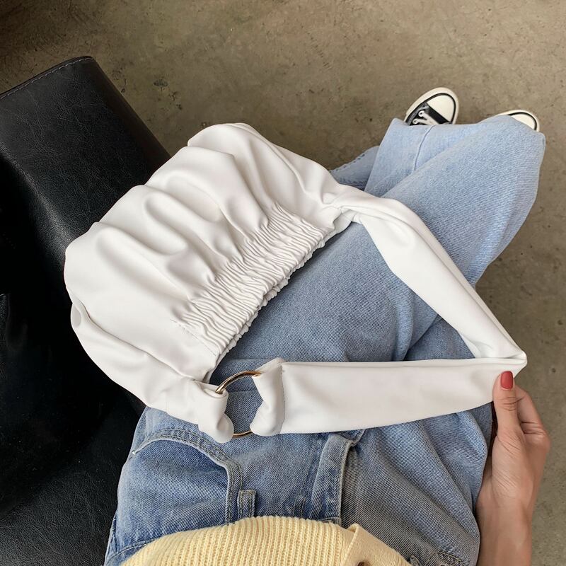 シンプルなワンショルダースモールバッグウエスタンスタイルの女性バッグ2020人気の新しい流行のファッションオールマッチハンドバッグネットレッドハンドバッグ 手作りハンドバック24452802888