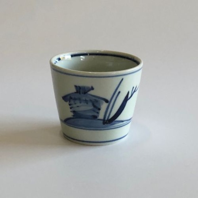 有田焼和食器　こてつ蕎麦猪口(大) 【わらこずみ】