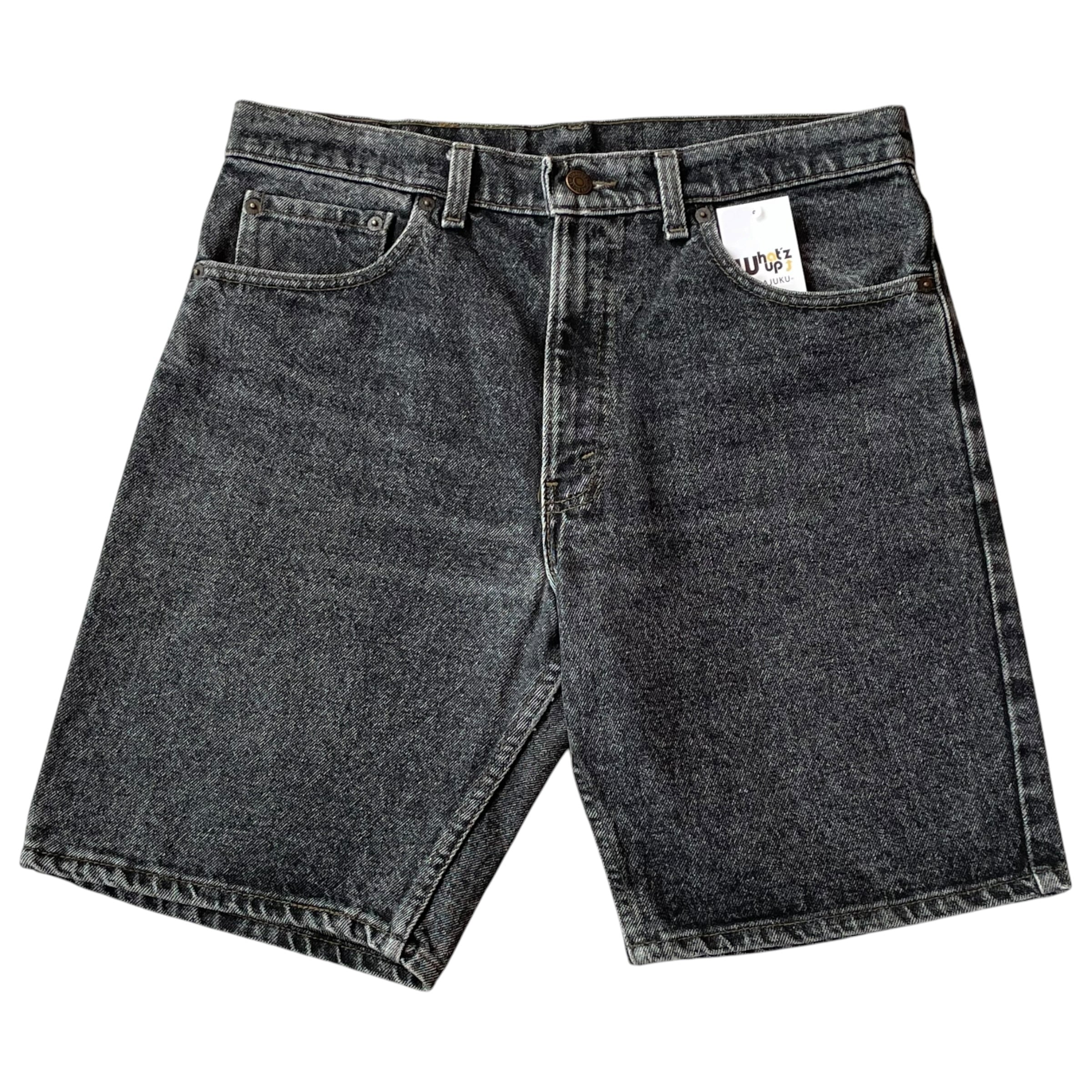 1980~90s Levi's "先染めBlack" denim shorts