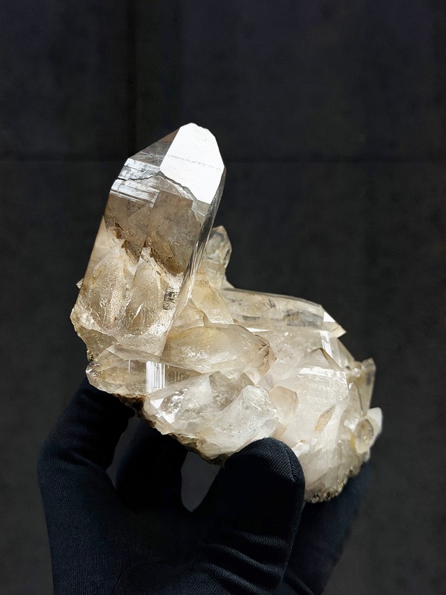 クォーツクラスター【ML-0269】インド クルバレー