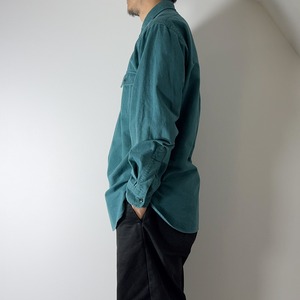 80s L.L.Bean CHAMOIS CLOTH SHIRT "made in USA" L〜XL相当 古着