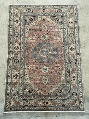 【送料込み】ヴィンテージ トルコラグ カイセリ絨毯 118x180 TRB3867