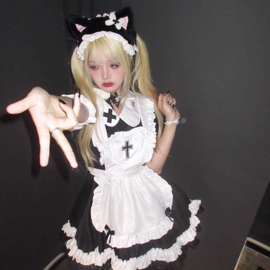 天使と悪魔 サブカル系 メイド服 パンクメイド ゴシック レトロ