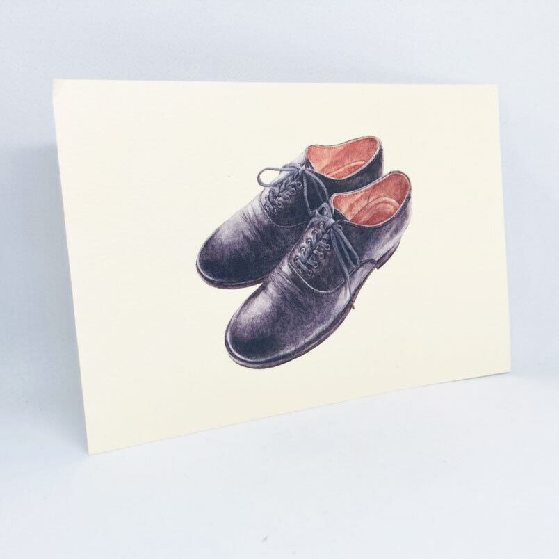 革靴/ ポストカード / ささきめぐみ /