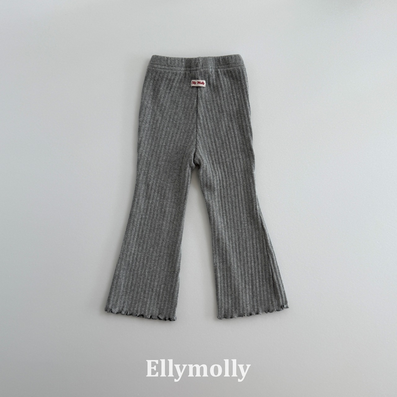 韓国子供服 / 26Autumn / ELLY MOLLY / ワンリブブーツカットパンツ / 秋服 *5~15*