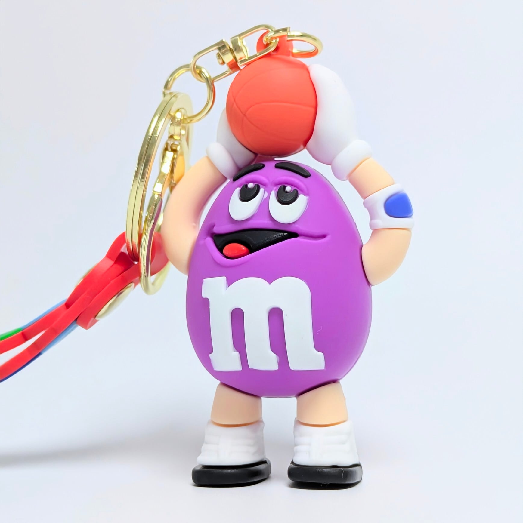 m&m's ( エムアンドエムズ ) 】3D Rubber KeyHolder / 3Dラバー