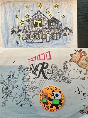 CKBのPVより一場面と絵本一場面