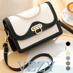 ショルダーバッグ ミニ配色バッグ大人上品 ミニバッグ 斜め掛け 小さめ肩掛けカバン バイカラー 2wayかばん PUレザー 可愛い鞄 お洒落手提げ6色 BAG 鞄 バッグ  bgベジー VEZY ItemNo.【19235786 】