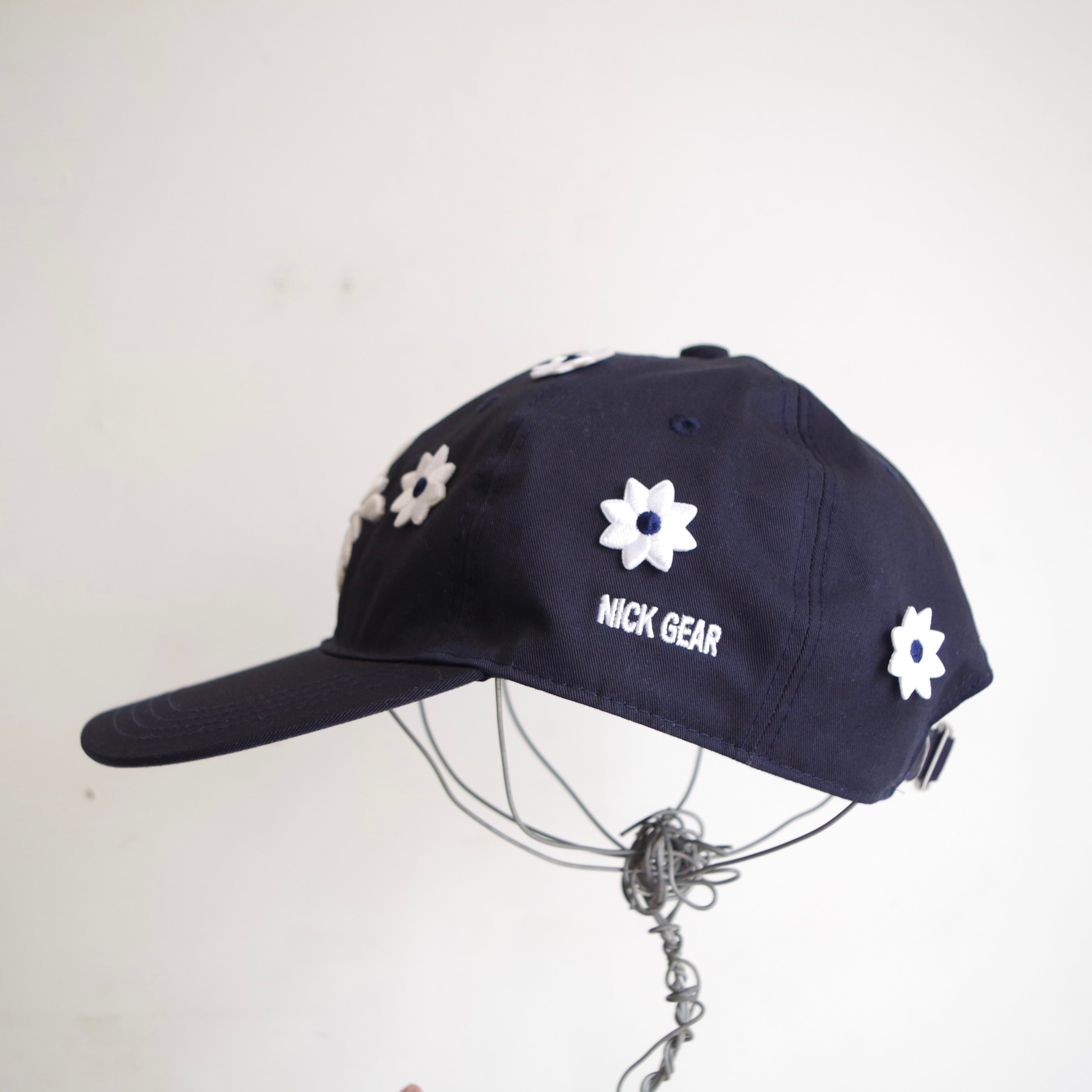 NICK GEAR 3D Flower Logo Cap | 1F Store