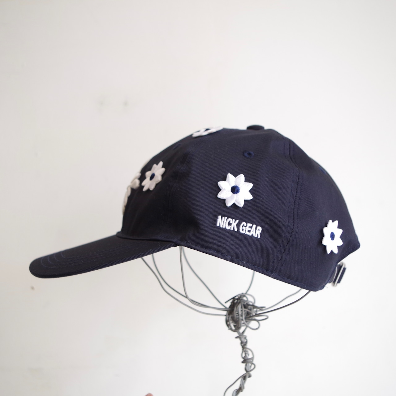 NICK GEAR 3D Flower Logo Cap