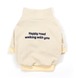SM.M.L/即納【noonoosoom】Half Zip Up For Dog《Butter》