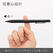 ぺんてる シャープペン スマッシュ 0.5mm ブラック パッケージ入り XQ1005-1N