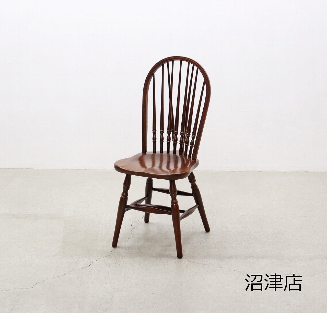秋田木工 木製ウィンザーチェア Aダイニングチェア 椅子 ヴィンテージ