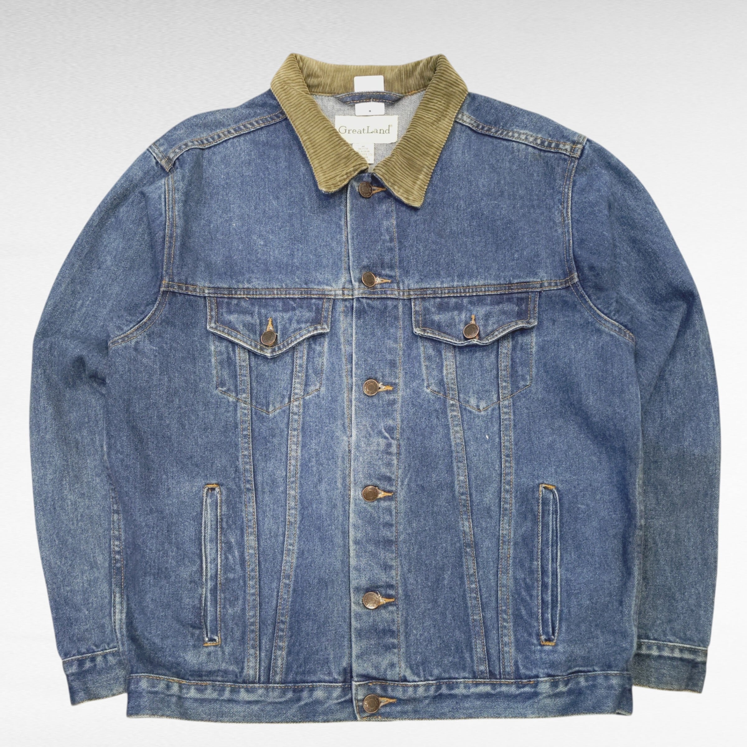 GreatLand cords color denim jacket | 仙台 古着屋 ShuShuBell online