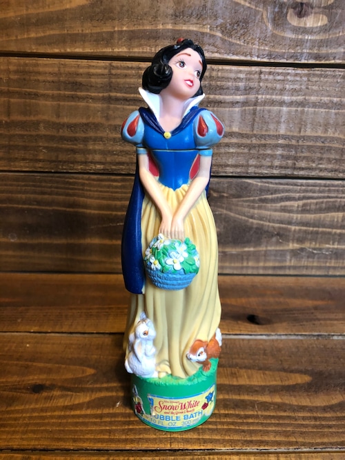 Disney Snow White BUBBLE BATH SOAKY BOTTLE ／白雪姫 バブルバス ボトル 90's ビンテージ