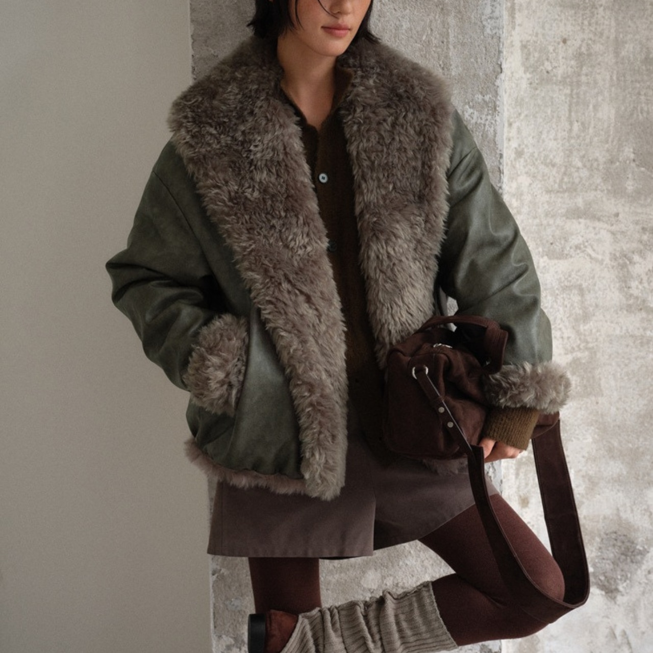 Boa Oversized Jacket T4030