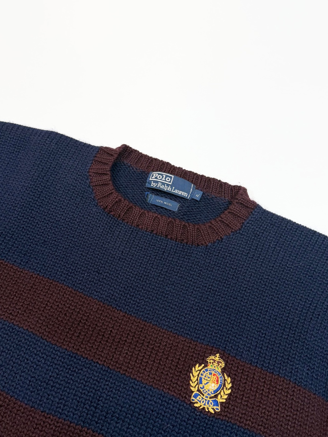 90s Ralph Lauren WOOL KNIT Size XL