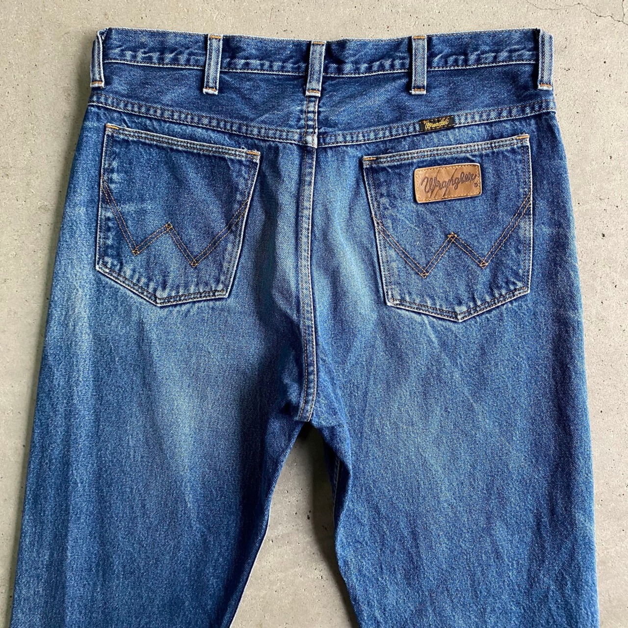 USA製 Wrangler ラングラー ストレートデニムパンツ メンズW34 古着 