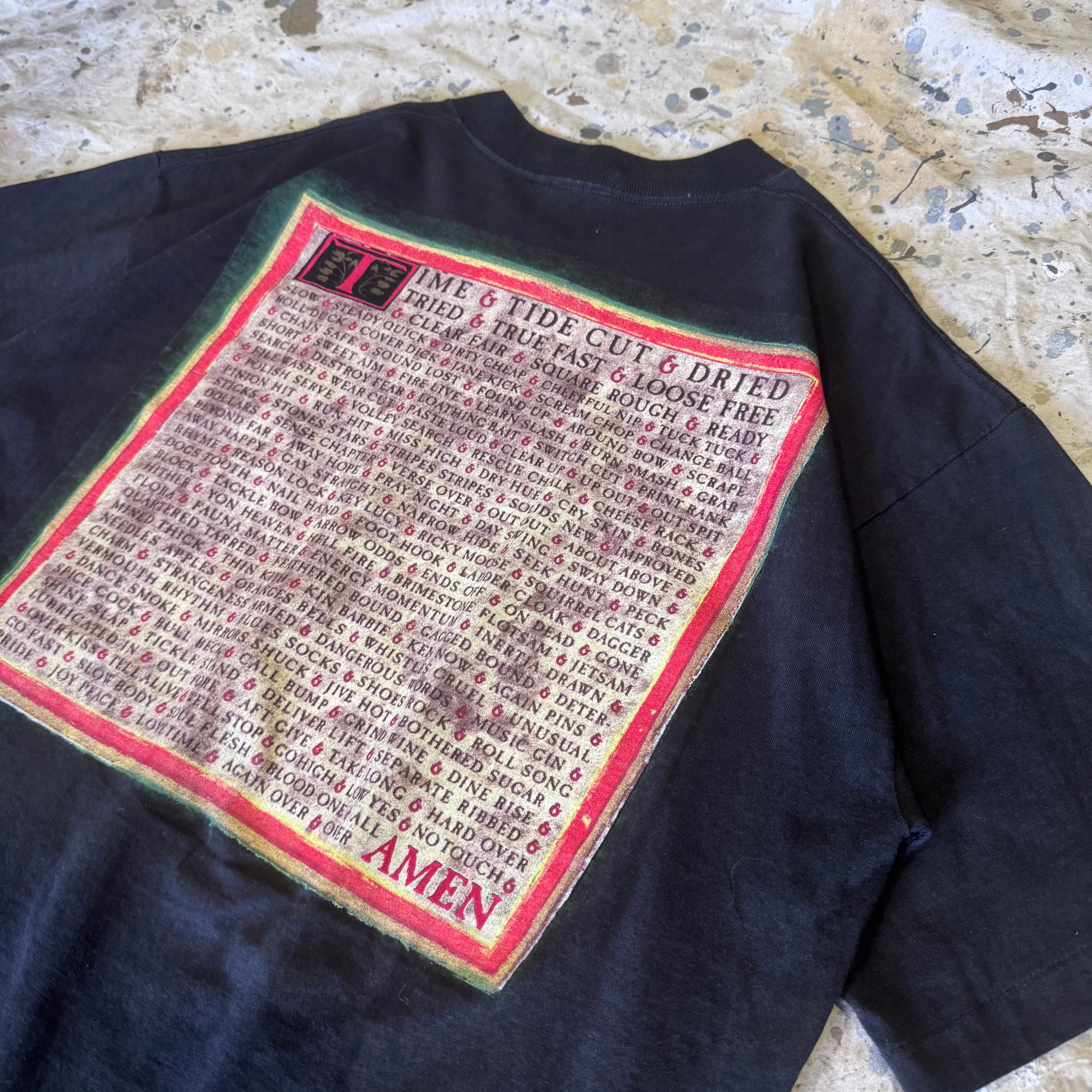 90s RUSH Tシャツ Counterparts バンドT うさぎ ブラック XL | 古着屋