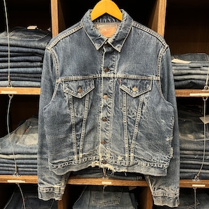 LEVI'S 70505 BIG E DENIM JACKET BLANCKET SIZE 46