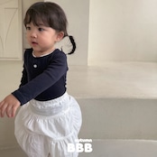 韓国子供服 / 26Autumn / 〖取寄〗BBB / レースTシャツ / ユニセックス / キッズ服 *XXS~XL*