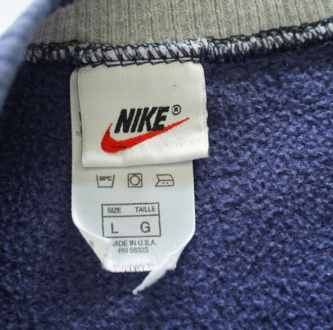 90s NIKE ヴィンテージ リンガー スウェット USA製 [L] | 古着屋 Good pace