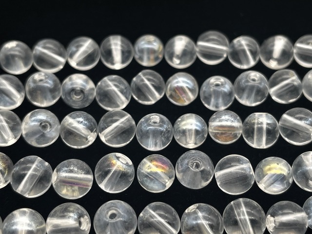 ハンドメイドビーズ素材セット（オーロラ水晶）