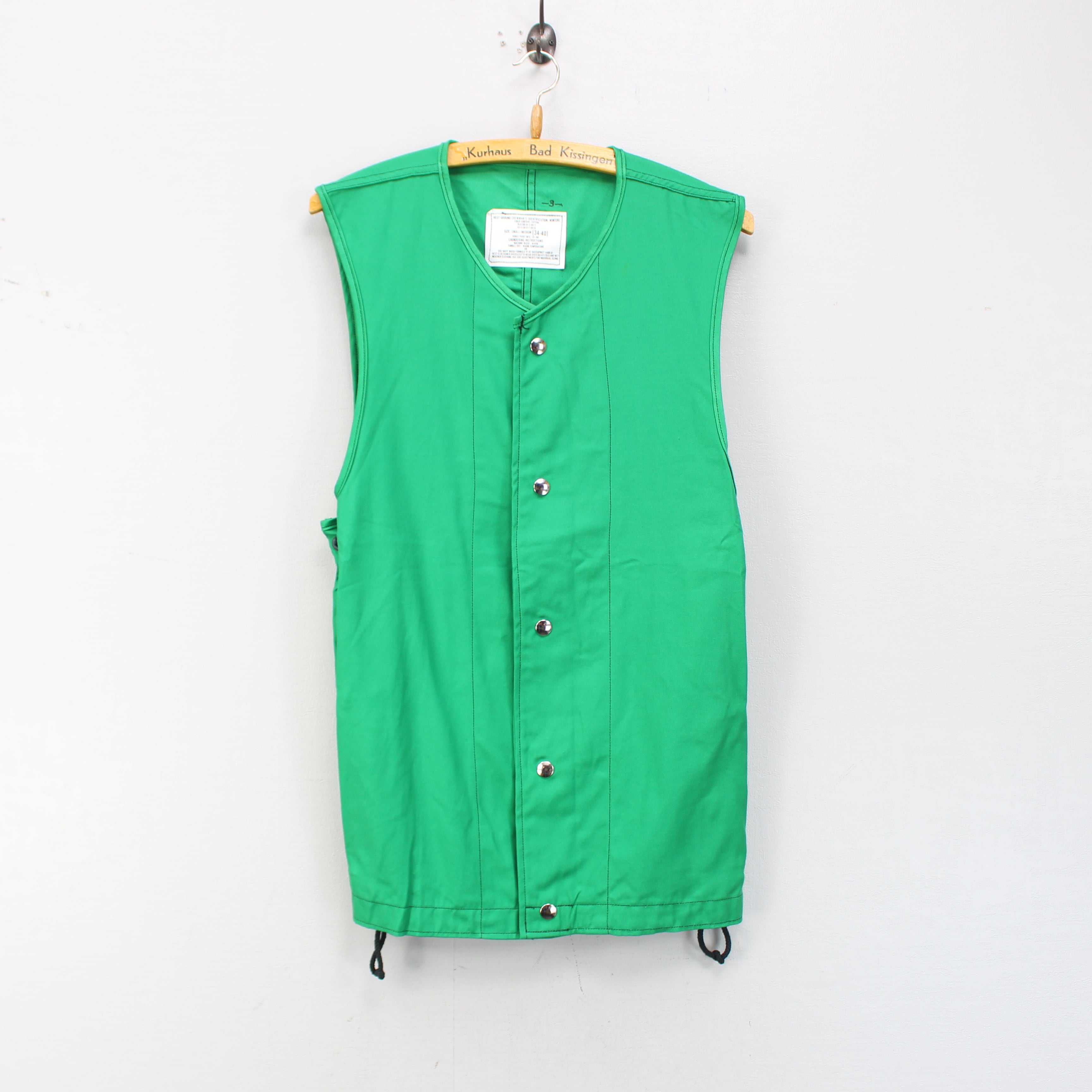 80s USA VINTAGE USA MILITALY SIGN WORKERS VEST/80年代アメリカ古着