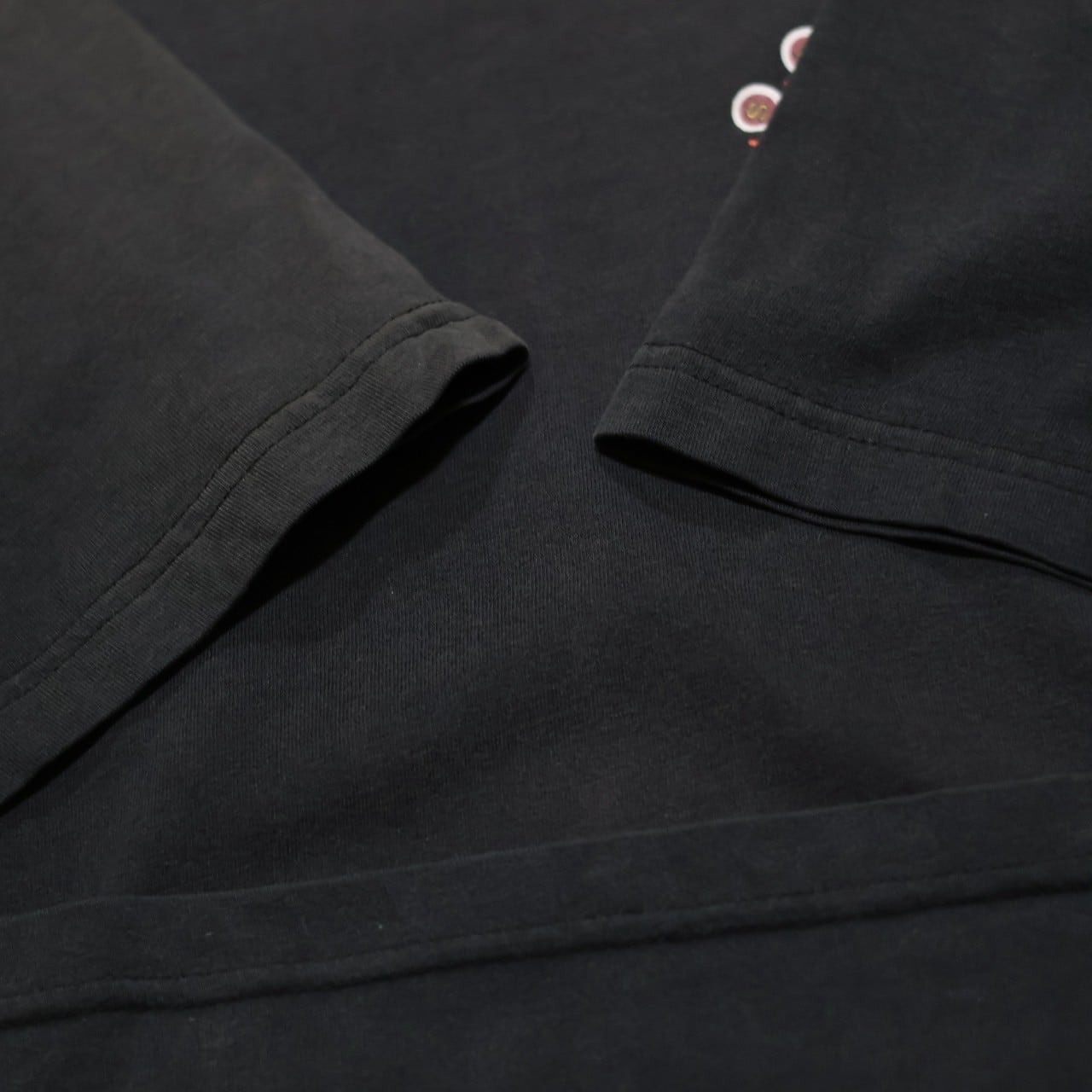 Made in AUSTRALIA 90s】 OLD STUSSY CROWN RENOWN Black Faded Tee L