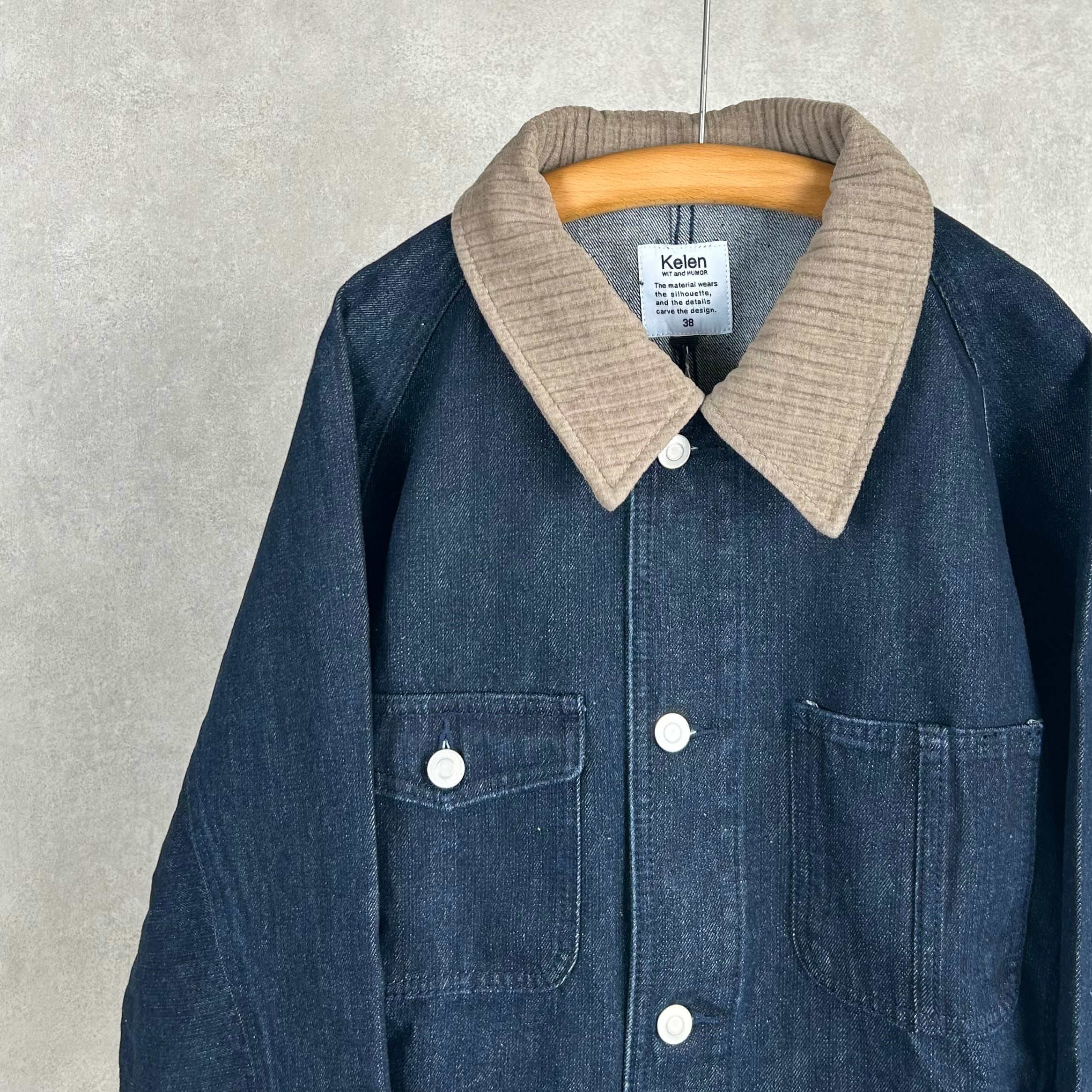 26SS》【KELEN】 DOLMAN SLEEVE DENIM “WALDO” ケレン ドルマン