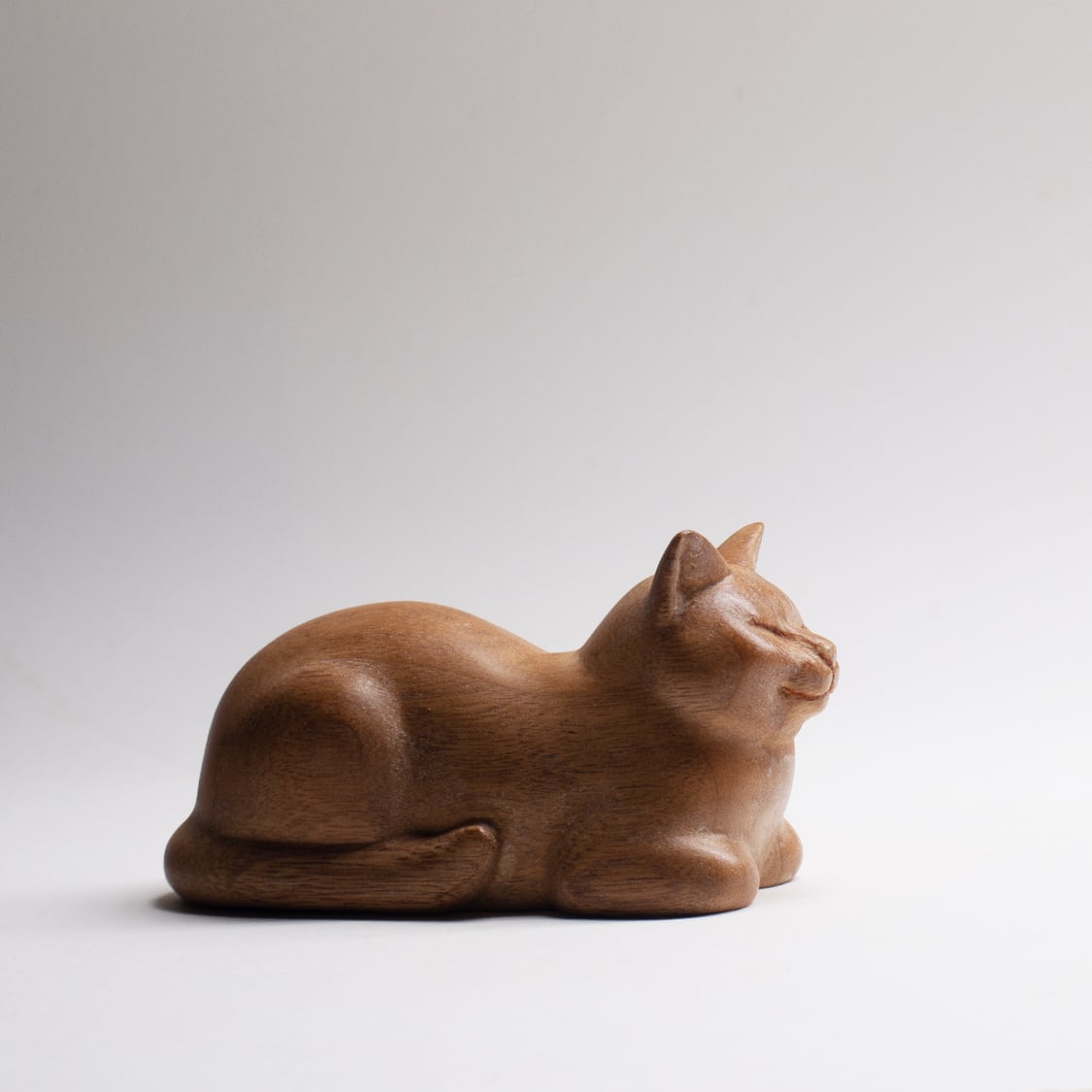 香箱座り猫 20251108 catloaf 20251108 | スギサキ彫刻工房