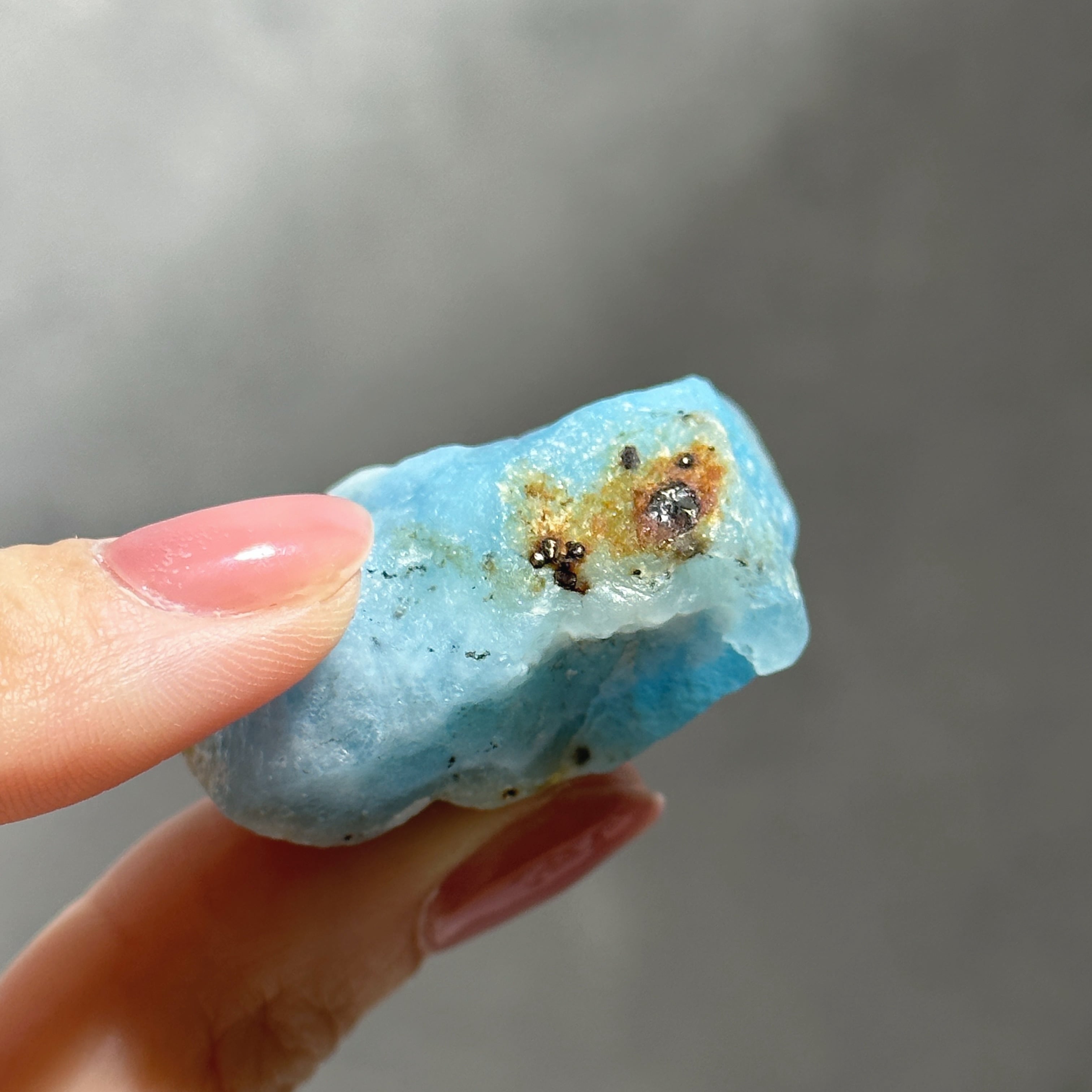 蛍光◎アフガナイト 原石14◇Afghanite◇ 天然石・鉱物