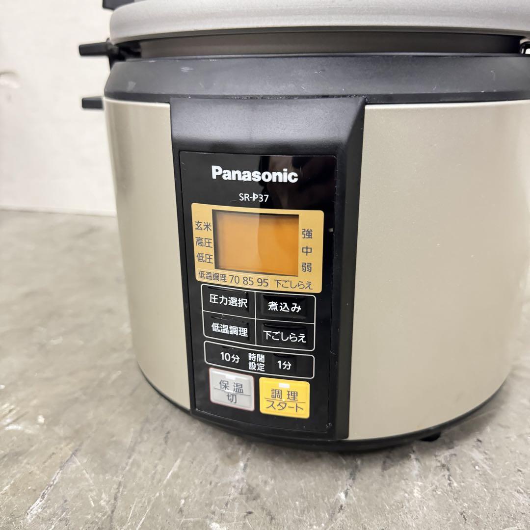Panasonic 電気圧力鍋 SR-P37-N Panasonic SR-P37-N 電気圧力なべ T◎Panasonic パナソニック 3.7L
