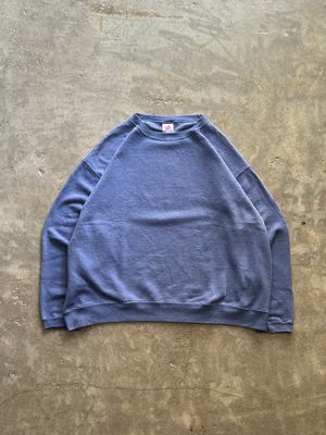 Hanes 無地スウェット  ブルー