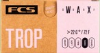 FCS Surf Wax TROP 1個　実店舗のみの販売となります