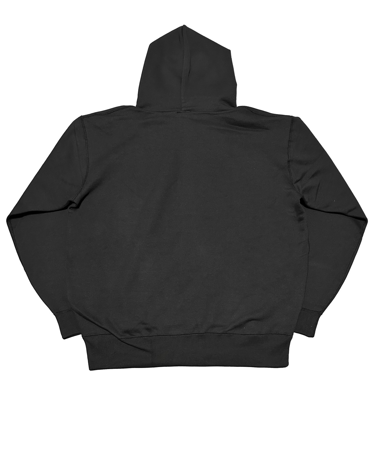 ARABIC-TYPE2 HEAVY WEIGHT ZIP UP SWEAT HOODIE - BLACK