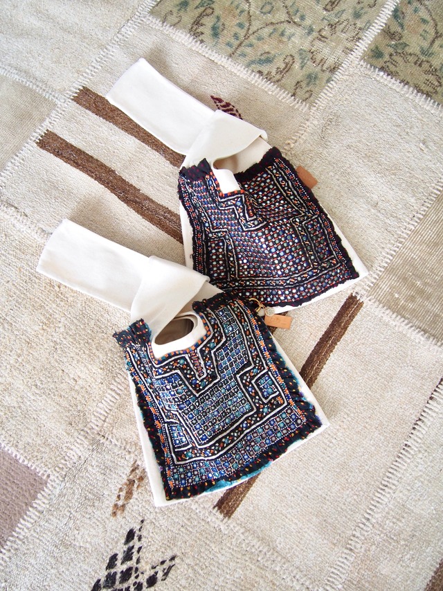 【DiDi by Lily】"Katch tribe canvas knot bag "  (L)
