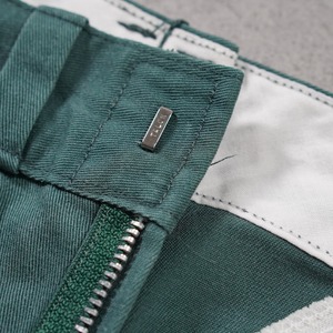 70s Dickies 874 work pants "made in USA" Lincoln Green W33L26相当 古着