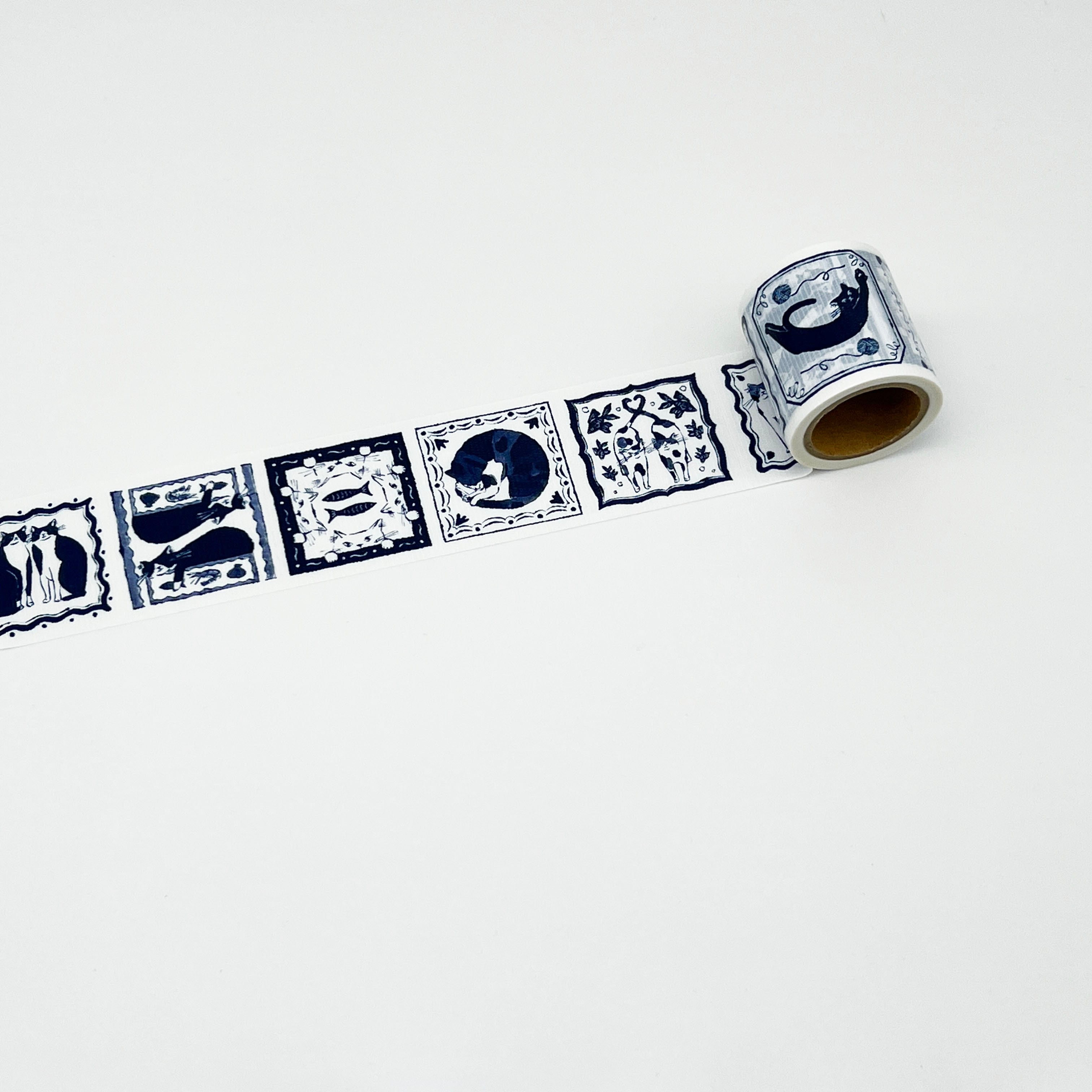 【完売品】unichoco×rio_ykr コラボPETテープ 5巻セット 贈りたくなる養生テープ 04 tile | nekoto
