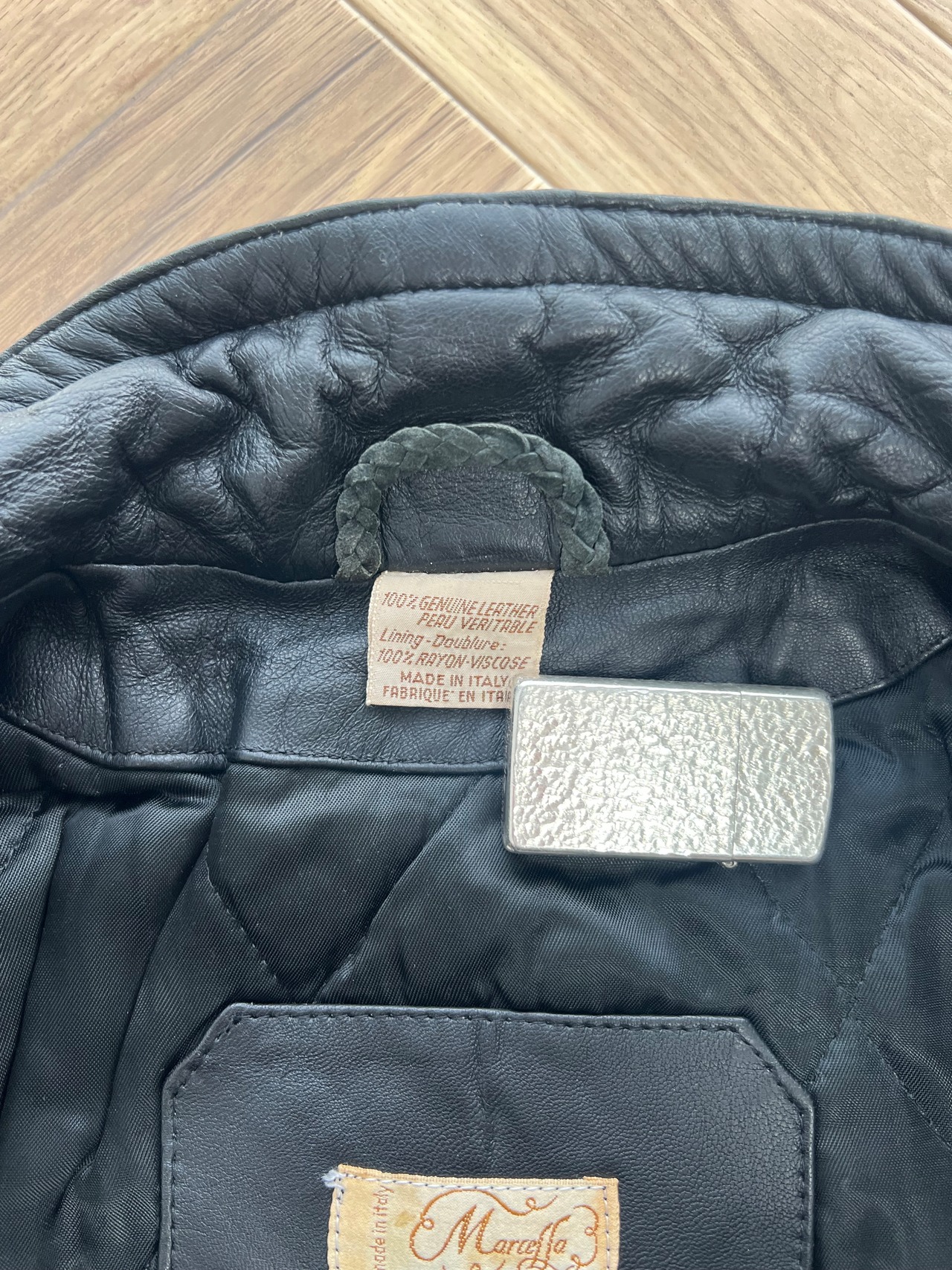 1980s- Momonga Leather Jacket