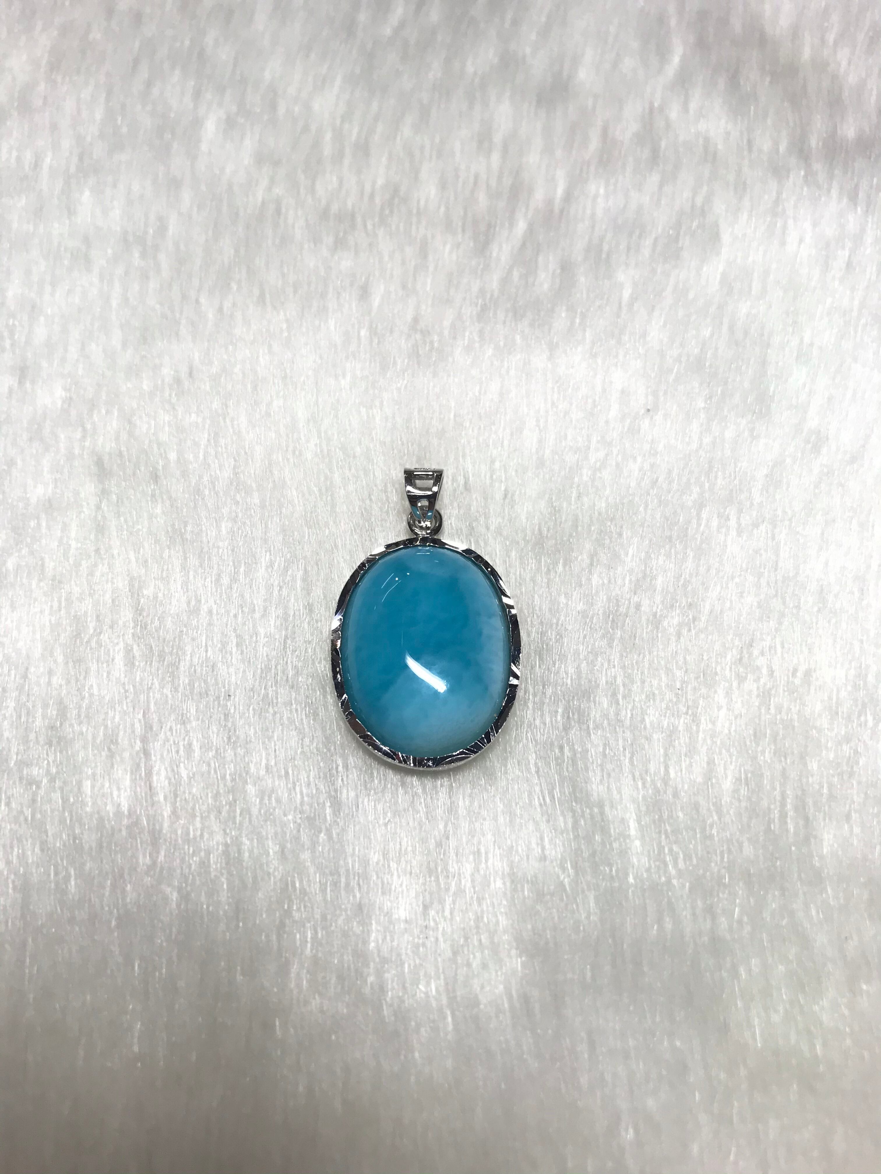 ラリマー ペンダントトップ P-1 ドミニカ共和国