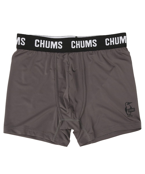 CHUMS チャムス ブービーPEボクサーズ 前開き ボクサーパンツ メンズ CH09-1371 抗菌防臭 ドライ素材 インナー