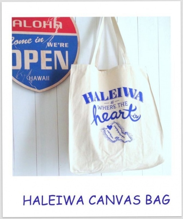 HALEIWA Heart キャンバスバック♪