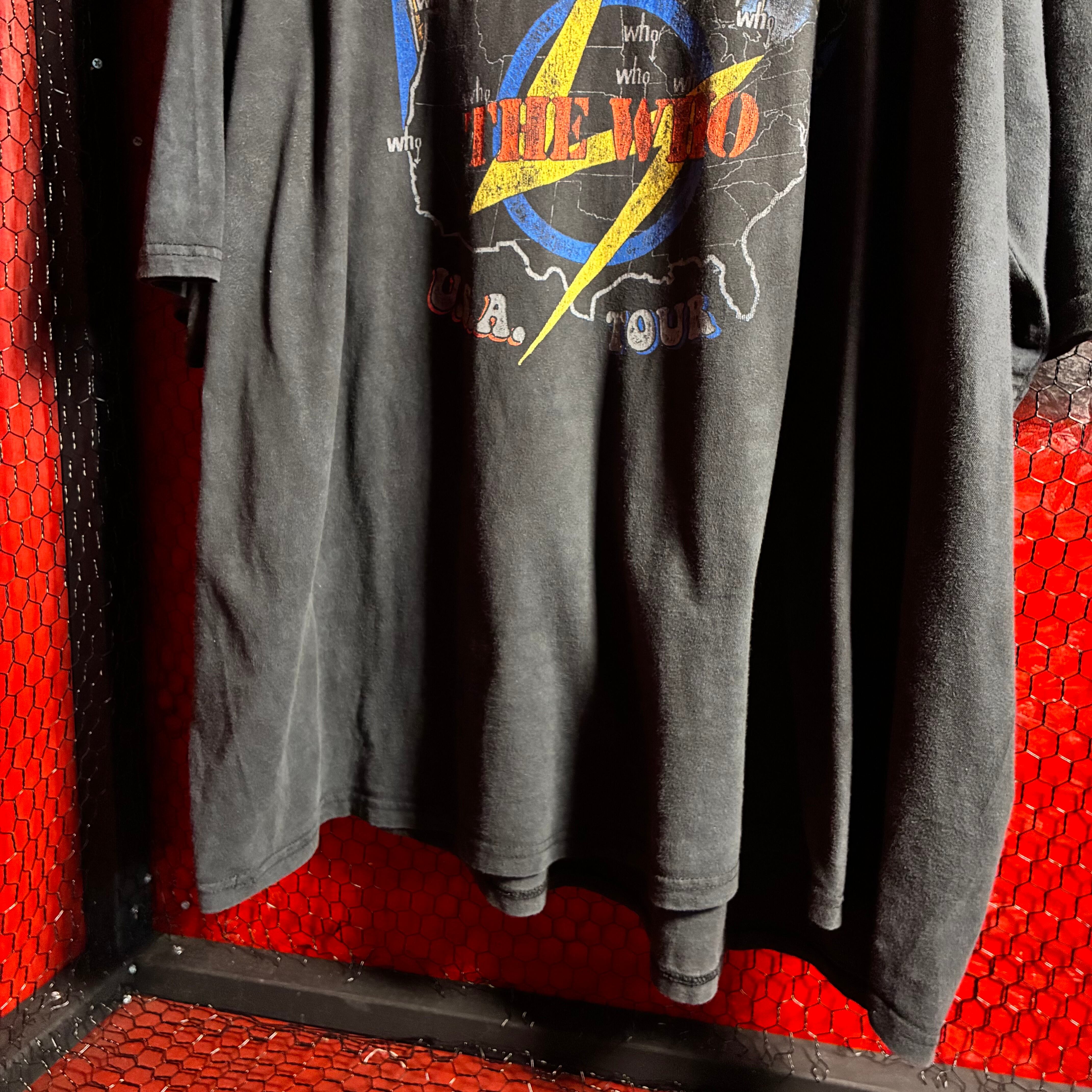 The Who バンドTシャツ ブラック ザ・フー | 古着屋 the moon