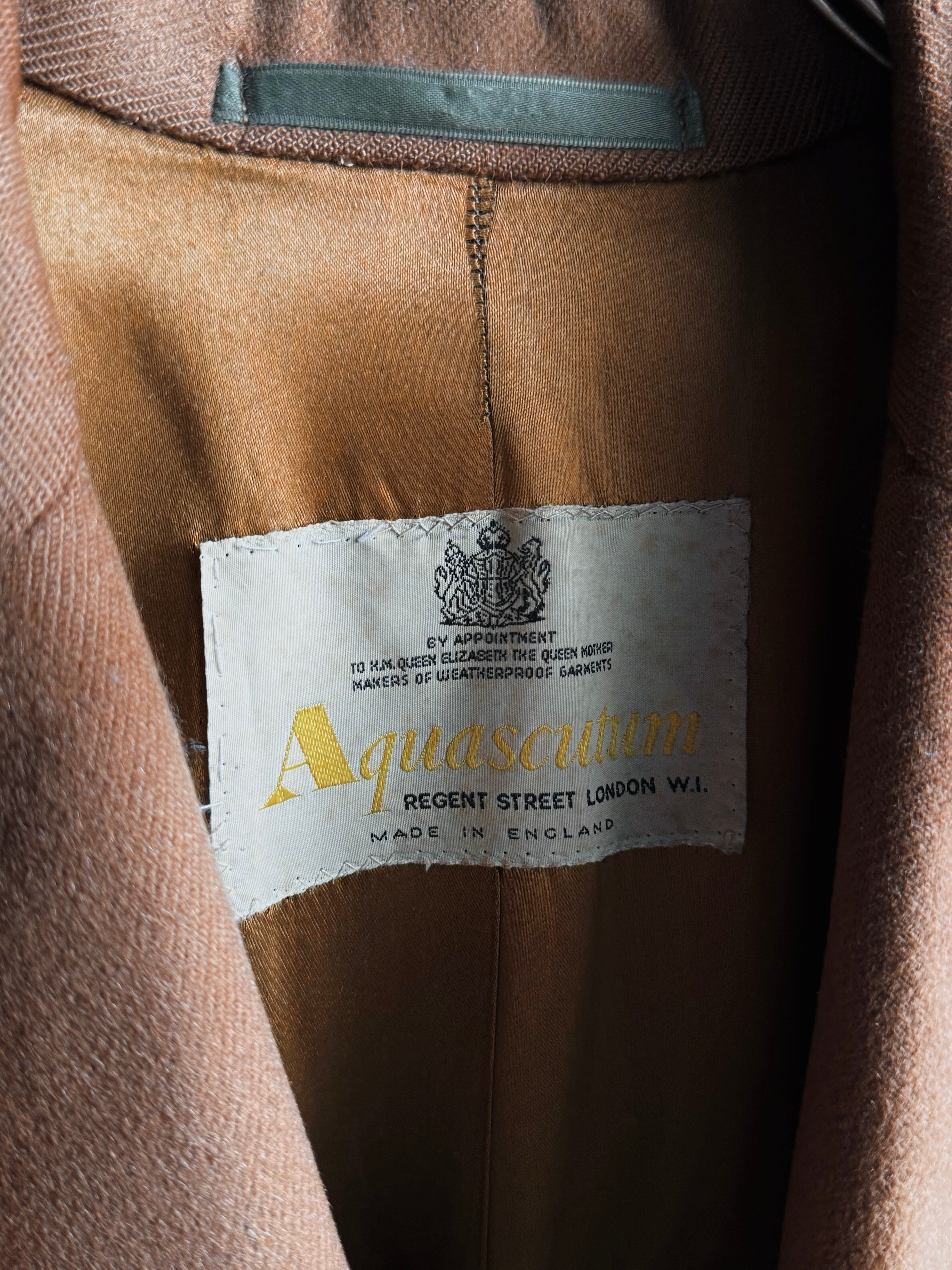60's -Aquascutum- pure cashmere 100% coat | 弥勒 -MIROKU-