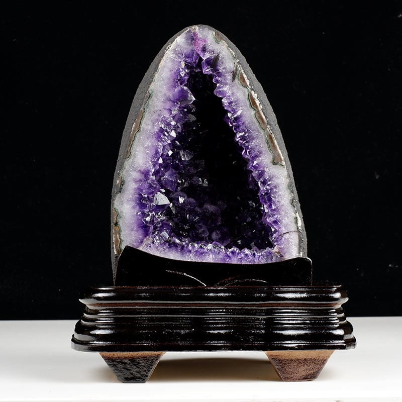 2.4Kg アメジスト ドーム ウルグアイ産 アメジストドーム アメジスト 原石 ジオード 台座付属 一点物 174-2084