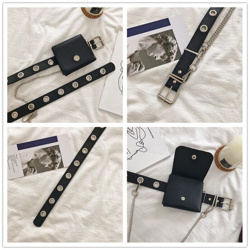 スタイルサマーベルト レザーレディースバックルチェーン アクセサリー ストリート 夏物 ハーネス ケッペル63041169849