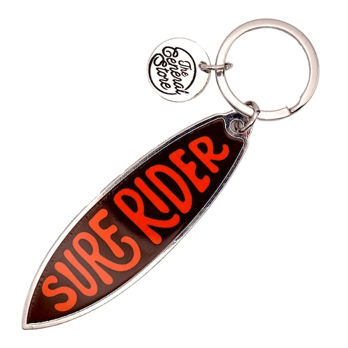 HAWAIIAN SURF KEYCHAIN USA ハワイアン サーフ サーフボード キーホルダー:SURF-003 SURF RIDER